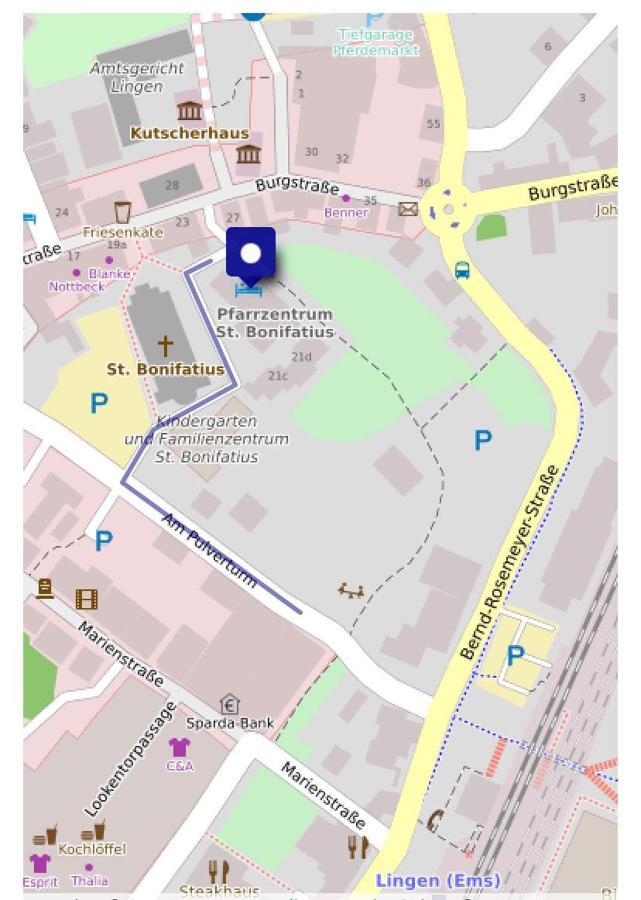 Hotel-Restaurant Kolpinghaus Lingen Ngoại thất bức ảnh